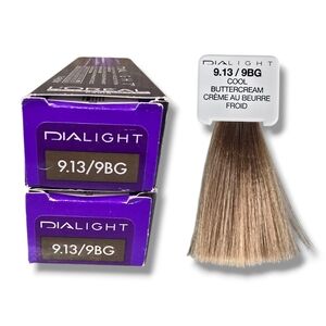 L'Oreal Professionel DIALight 2 Tubes Ammonia-Free 9.13/9BG Cool Buttercream